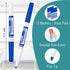 Dry Erase Markers Fine Tip, 12 Count Whiteboard Markers, Blue Dry Erase Markers, Fine Point Dry Erase Markers, Dry Erase Markers for Kids, White Board Markers Dry Erase by EXTRIC