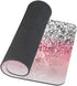 Pink Glitter Background Customized Mouse Pad - Non-Slip Rubber Gaming Pad, 9.5 X 7.9 Inch