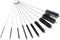 DECORA 10 Pieces Nylon Cleaning Bottle Brush Pipe Cleaning Brushes Tube Brushes