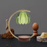 2 Pack 4.72x4.72x8.26In Baluue Pumpkin Glass Lampshade Clear Handcrafted Even Light Distribution Rustic Design