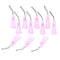 JMU 1000Pcs Bent Dispensing Tips 18g, Blunt Tip Dental Pre Bent Flow Dispensing Needle Tips