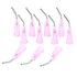JMU 1000Pcs Bent Dispensing Tips 18g, Blunt Tip Dental Pre Bent Flow Dispensing Needle Tips