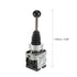 uxcell Joystick Switch Controllers 2 Position 2NO Momentary Type AC 600V 10A 22mm Panel Mount