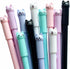 Cat Pens, 12pcs Cute Cat Style Gel Pens with 0.5mm Black Ink, Fun Gifts for Kids, School, Office