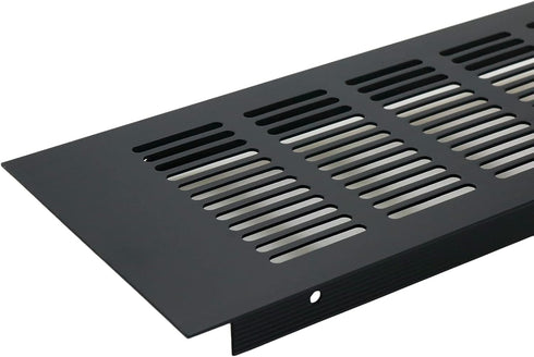Geesatis 15.7 x 4 inch Rectangle Shape Mesh Air Vent for Cabinet, Shoe Cabinet Hardware Accessories with Mounting