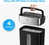 BONSEN 8-Sheet Crosscut Shredder for Home Office, Small Paper Shredder with 4 Gallons Wastebasket