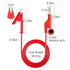 Goupchn 5PCS Test Leads, 4mm Stackable Banana Plug to Crocodile Alligator Clips, Flexible Cable Wire