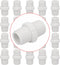 20Pack 1/2 Inch PVC Nipple Male Thread Coupling Adapter (Male x Male) for Thread Plumbing Pipe, Schedule 40
