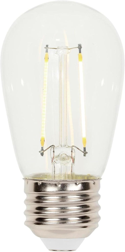 Westinghouse Lighting 5281000 1 Watt (15 Watt Equivalent) S14 Clear Filament LED