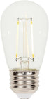 Westinghouse Lighting 5281000 1 Watt (15 Watt Equivalent) S14 Clear Filament LED
