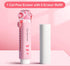 Doraking Cute Pink Kawaii Cat Paw Erasers, Retractable Rubber Push-Pull Erasers for Kids