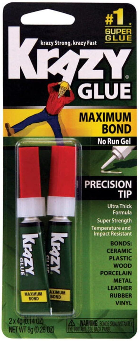 Krazy Glue Maxbd Gel, 2-Pack