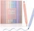 YISAN Aesthetic Pastel Highlighter Pens, 12 Colors Double Tip Bible Highlighters and Pens No Bleed 70924