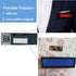OUHL LED Name Tag, Upgraded Rechargeable Scrolling Mini LED Badge, Programmable Business Badges with Magnet/Pin (Red)