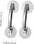 Set 2 of Portable Suction Grab Bars - Durable Bathroom Door Handles