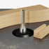 JGZUI Set 1/2" 0.28inch,Straight Router Bit for Woodworking, Shank,Slotted Diameter Flush Trim Bits, Professional