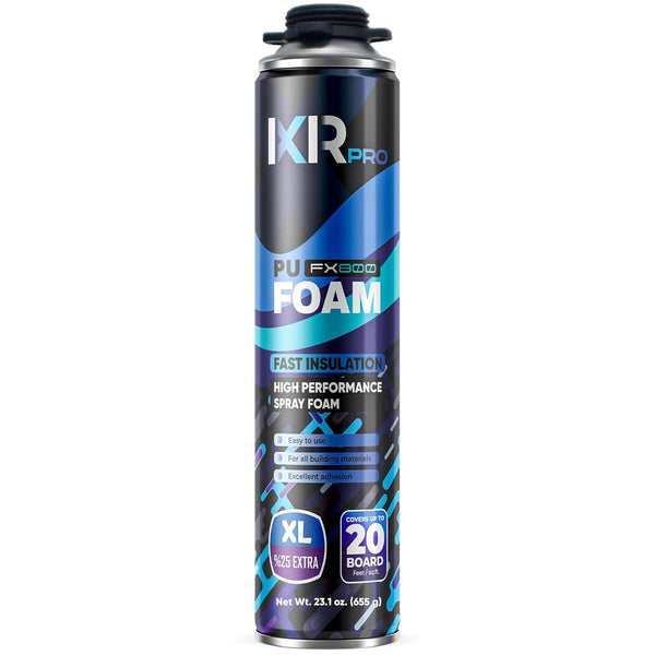 Spray Foam Insulation Can, 23.1 oz Expanding Foam Sealant, High Density Spray Foam for Gaps and Cracks