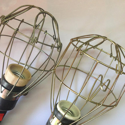 Bulb 8 Pack Bulb Bulbs DOITOOL Metal Lamp Guard: Vintage Light Cage Guard Hanging Lamp Covers Metal Cover for Pendant