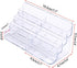 Hipiwe 2pcs 8 Pockets Acrylic Business Card Holder Stand - Clear Desktop Countertop Acrylic Index Card Filling Display