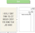 Missonemi Funny Boss Day Card Gift, Best Retirement Card Gifts for Woman Men, Just Because Card for Him Her, Heartfelt