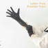 UC Global Trade Inc Black Disposable Vinyl Exam Gloves - Latex Free Powder Free for Household Cleaning, 100 Count