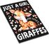 Sturin 1 3X5 Just a Girl Who Loves Giraffes Wall Plate Light Switch Cover Gang Single Toggle Toggle Switch Art Plates