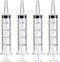 20ml Plastic Syringe Without Needle for Liquid - Measuring Syringes with Caps, Sterile Packaging, Pet Medicine Small