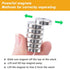 12 22 lbs 0.79"(20 mm) Countersunk Pcs Neodymium Cup Magnet with Holes, Pulling Force Strong Rare Earth Magnets Round