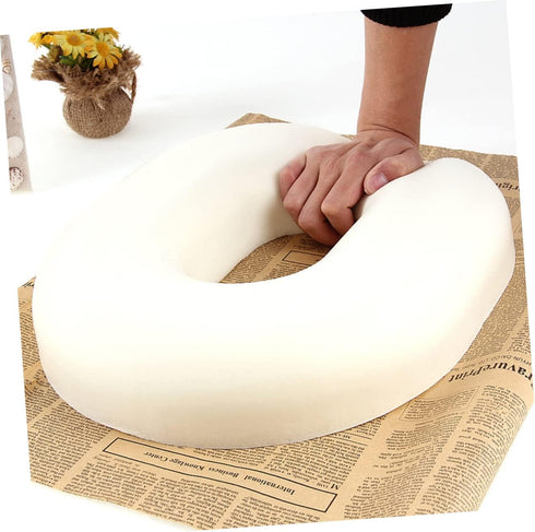 Comfortable Black Mesh Donut Pillow for Sitting Relief