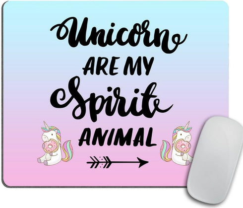 Unicorn Mouse Pad, Cute Cubicle Decor, Office Desk Accessories, Donut Mouse Pad, Cute Desk Accessories