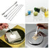 1Set Stainless Steel Micro Lab Spatula Sampling Scoop - Laboratory Supplies Pack of 5