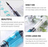 Veemoon 5pcs Watercolor Brushes, Refillable Brush Pens, Ink Writing Brush for Drawing Art Supplies Calligraphy Practice