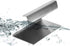 Enyuwlcm Metal Desktop Card Holder, Stainless Steel Business Card Stand for Men Office, Black, 2 Pack