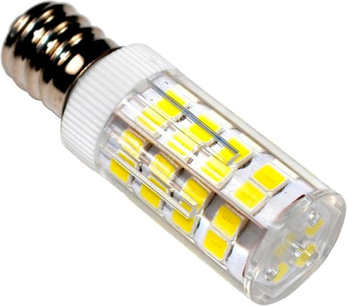 4-Pack E12 110V Bulb HQRP LED Light Cool Compatible with Ceiling Fan, Chandelier, Indoor Lighting, Drill Press
