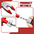 Aircraft Safety Wire Twisting Plier, 9 Inch Metal Twisting Tool with 10-Meter 0.5 mm Wire, Lock Twister Safety Wire