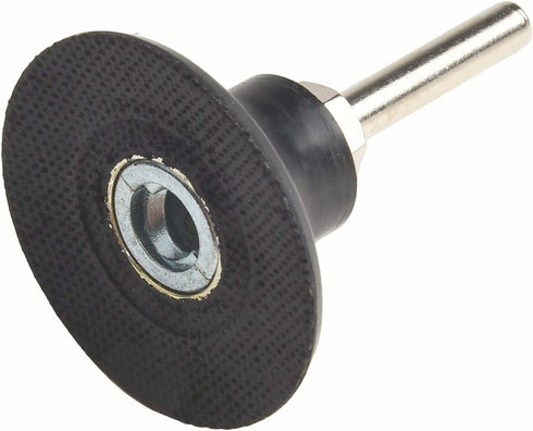 Cryspearl 3Pcs 1/4 Inch 1.5/2/3 Inch Sanding Disc Pad Holder Shank Rubber Backing with Removable Steel Shaft