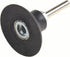 Cryspearl 3Pcs 1/4 Inch 1.5/2/3 Inch Sanding Disc Pad Holder Shank Rubber Backing with Removable Steel Shaft