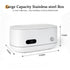 Generic 480ML Powerful Ultrasonic Cleaner for Jewelry, Eyeglasses, Watch & Brushes, Stainless Steel Tank, Portable