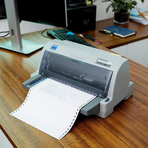 FirstZi 9-1/2 x 11 Inches NCR Continuous Feed Computer Paper, 2-Ply, 1000 Count Carbonless Copy Paper