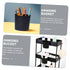4pcs Set Portable Small Hanging Basket Storage Bin for Home Store Living Room Rolling Cart Accessories