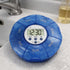 SPYMINNPOO Setting Case with Alarm, Up Voice Reminders for Medication Times Dispenser Reminder Alarm (Blue)