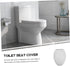 Thickened Toilet Seat Cover and Comfortable Ergonomic Design Easy Installation and Cleaning Fit Toilet Lid for Home