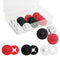 Amzlysdok 12PCS Running Bib Clips,Race Bib Clips for Runners, Number Buckle Fixing System,