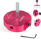 Premium PPR300 PVC Pipe Reamer 3 Inch, Aluminum Head - Plumbing Tool with 3/8-Inch Hex Shaft for PVC, ABS, CPVC