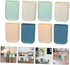 8pcs SHOWERORO Desktop Storage Box Rolling Cart Cup Holder Hanging Organizer Cups Desk Space Storage Bins Portable Bin