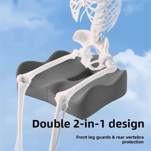JJKSKV Tailbone Memory Foam Coccyx Cushion for Pain Relief - Non-Slip Orthopedic Seat Cushion for Office and Car