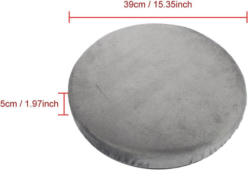 Rotating Seat Cushion,Rotating Car Swivel Seat Cushion Rotatory Chair Pad Comfort Skidproof Antiskid Office Home Use