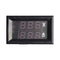 AKK LED Digital Voltmeter Ammeter, Blue Red LED Dual Digital Display Voltage Meter