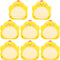 Cute 8 Packs Kawaii Chick Sticky Notes - Aesthetic Cartoon Inspirational Sticky Notes for Office School Gifts