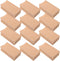 Gadpiparty 100pcs Brown Kraft Paper Bread Bags 18x9x5.5cm Disposable Bakery Storage Pouches